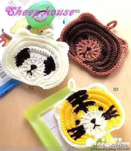 男童娃娃钩织玩偶图解,钩童装衣服花样图解