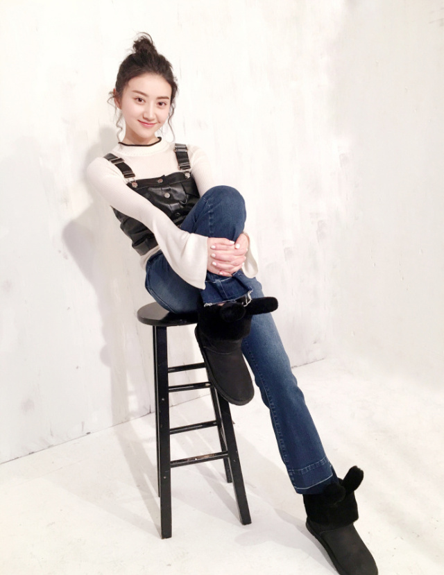 景甜真的是白到发光啊,景甜究竟有多白