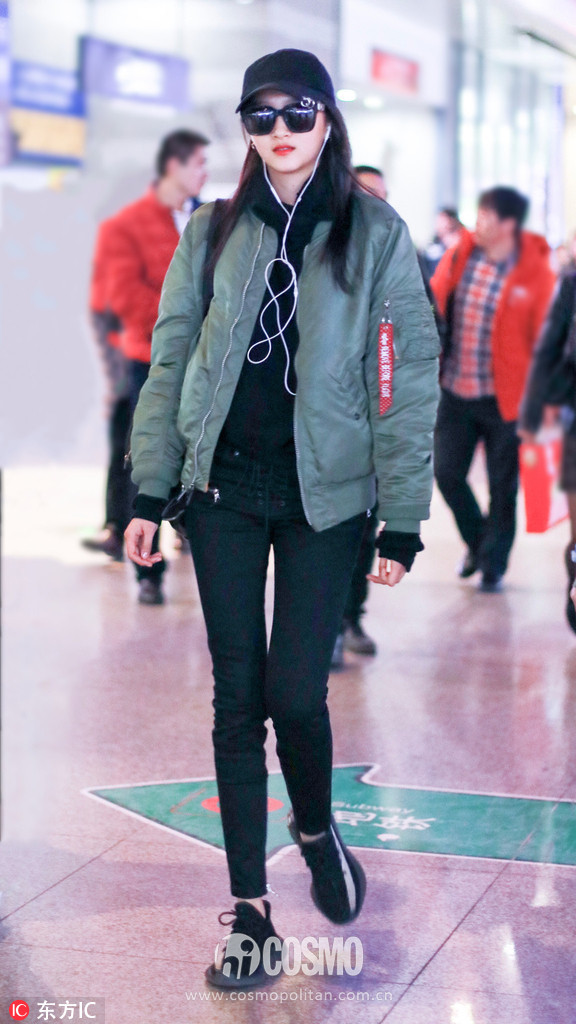 明星同款运动风穿搭,要穿洋气又舒服的运动装