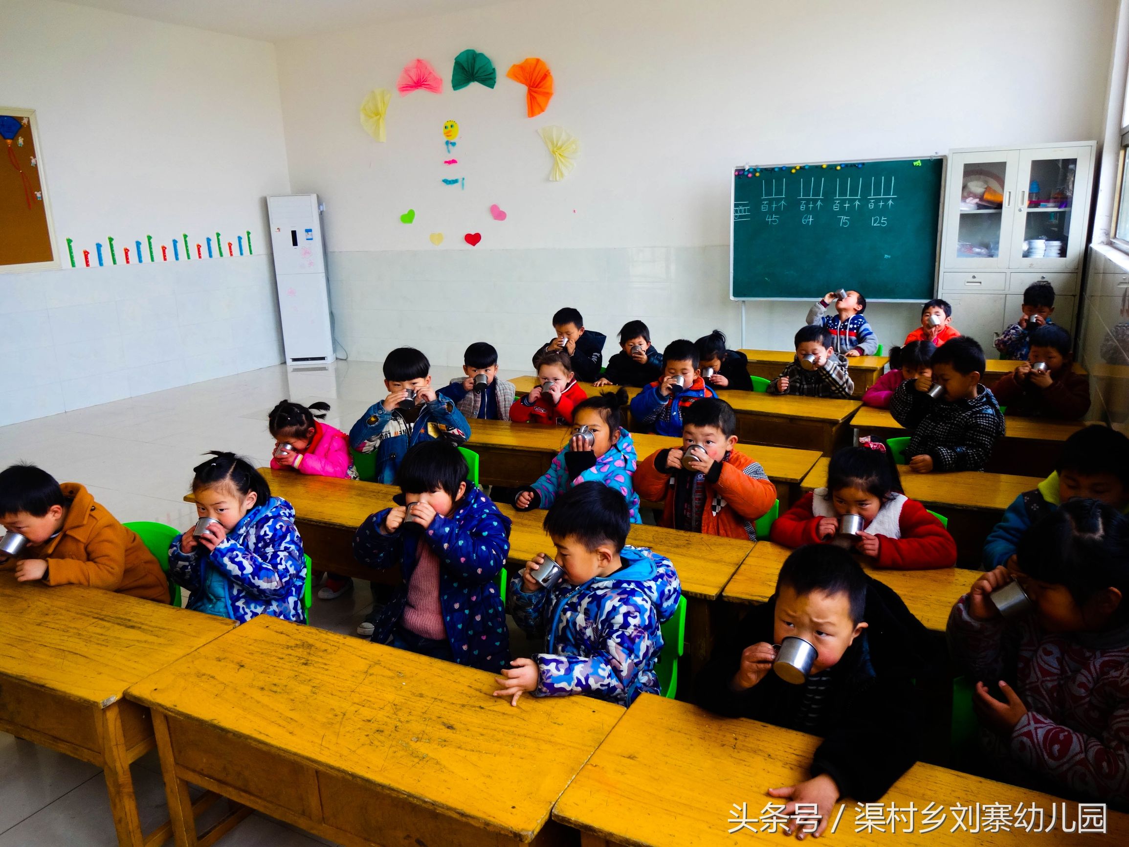 孩子每天在刘寨幼儿园吃什么呢？·孩子成长日记第二期