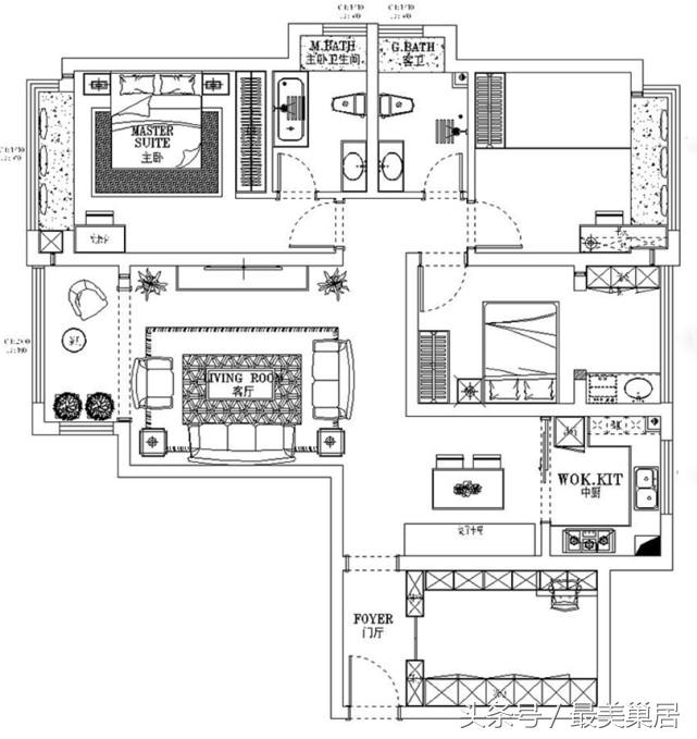 祝福红城房子户型怎么样,天啦噜装修