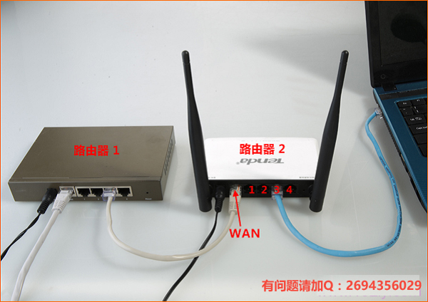 如何一个房间装两个无线路由器,一个路由器怎么变成两个wifi