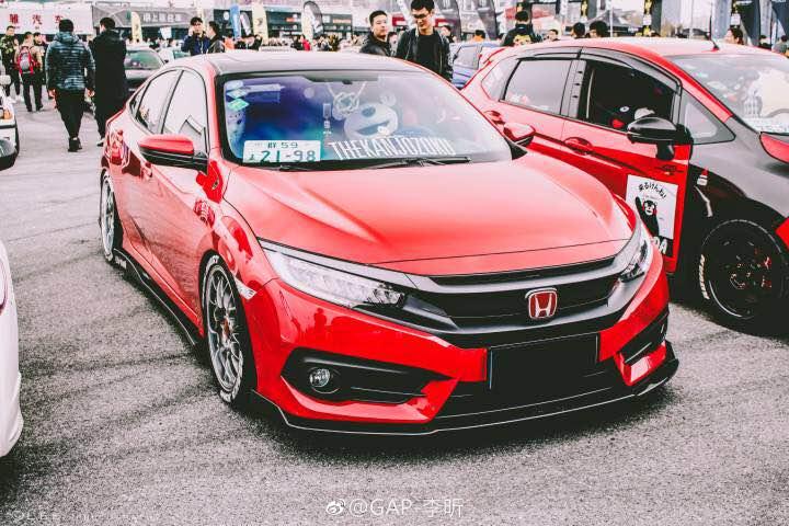 改装最好看的白色10代思域,改的最好看的十代思域