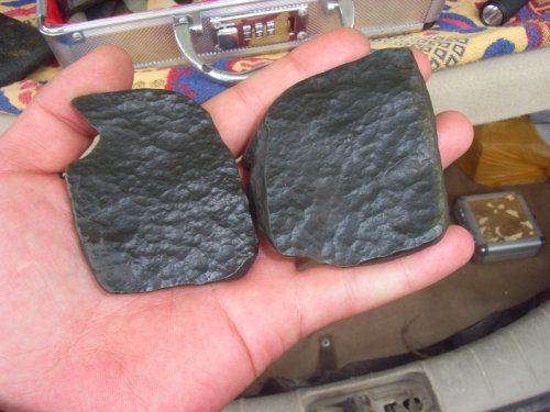 和田玉切割石头,和田玉籽料游记