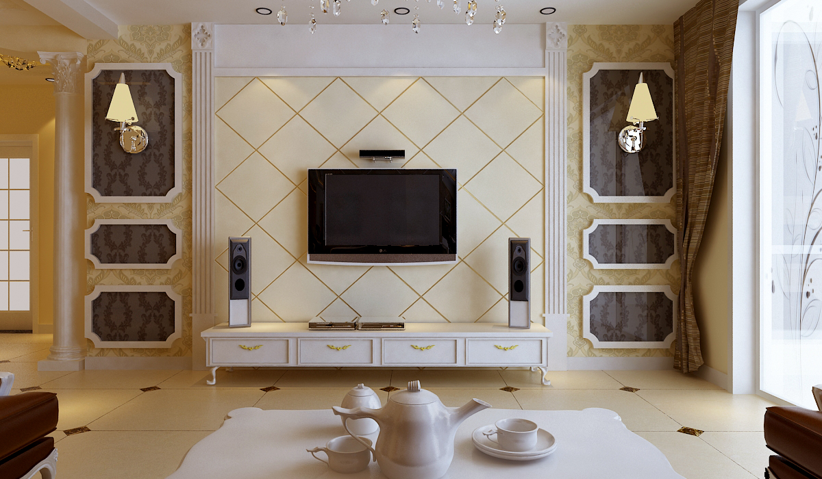 欧式装修风格淄博阿拉丁装饰公司为老百姓实打实干活的装饰公司