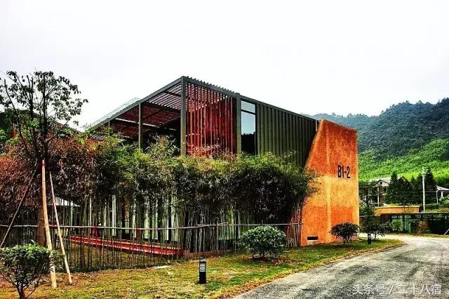集装箱民宿散发艺术魅力,创意民宿集装箱房