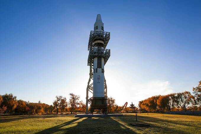 媒体探秘东风航天城,中国东风航天城