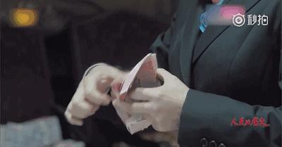 人民的名义七种点钞,人民的名义花式点钞是谁数的