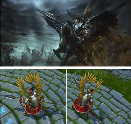 lol拳头设计的皮肤,lol原画与建模差距巨大的皮肤