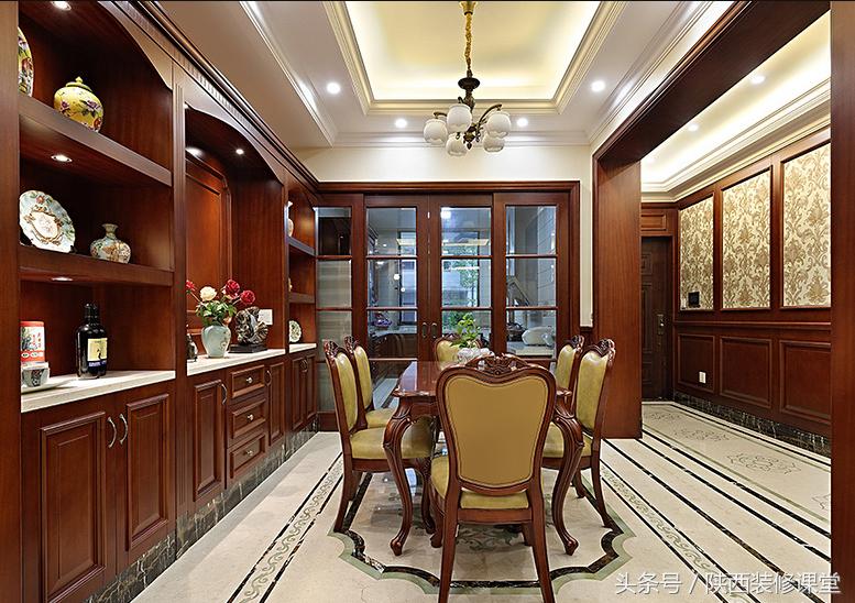 中国美式豪宅,400平轻奢中式豪宅