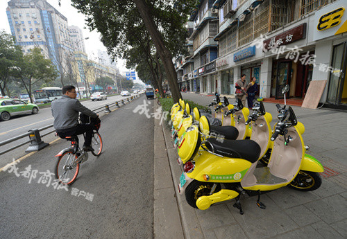 共享电马儿重返蓉城，年内要投放10000辆，你骑不骑？