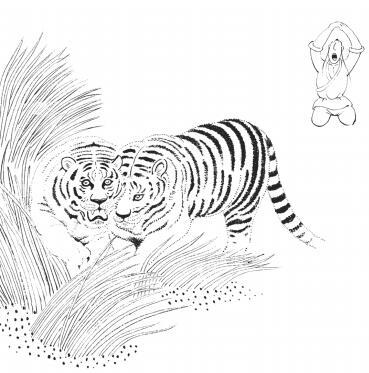 文化沧州｜仲植《九河下梢的动物》