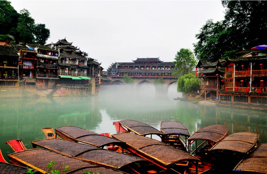 湖南沈从文故居,沈从文的故乡湘西凤凰古城