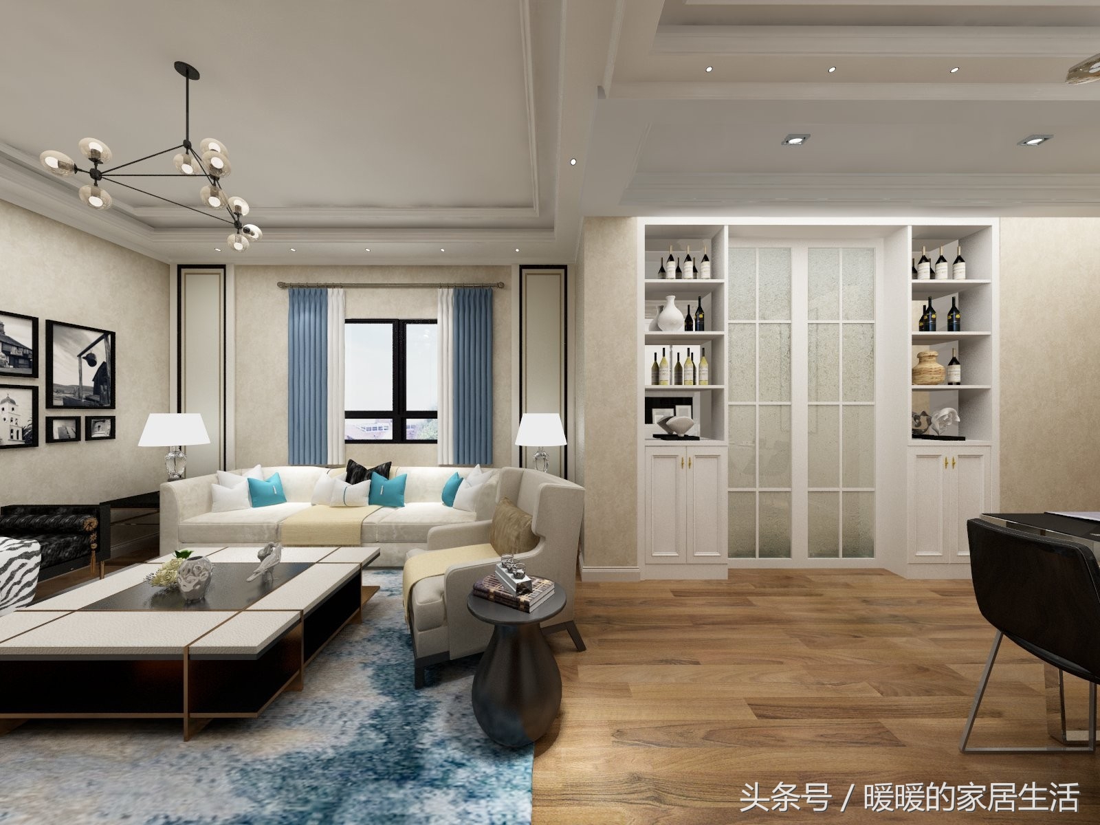 龙城天悦125平装修效果,龙城天悦小户型装修