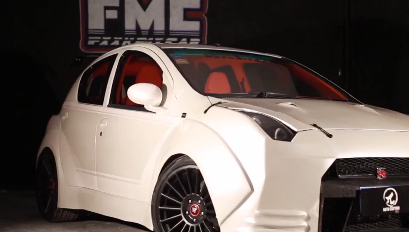 红色比亚迪f0爆改,李老鼠说比亚迪f0视频