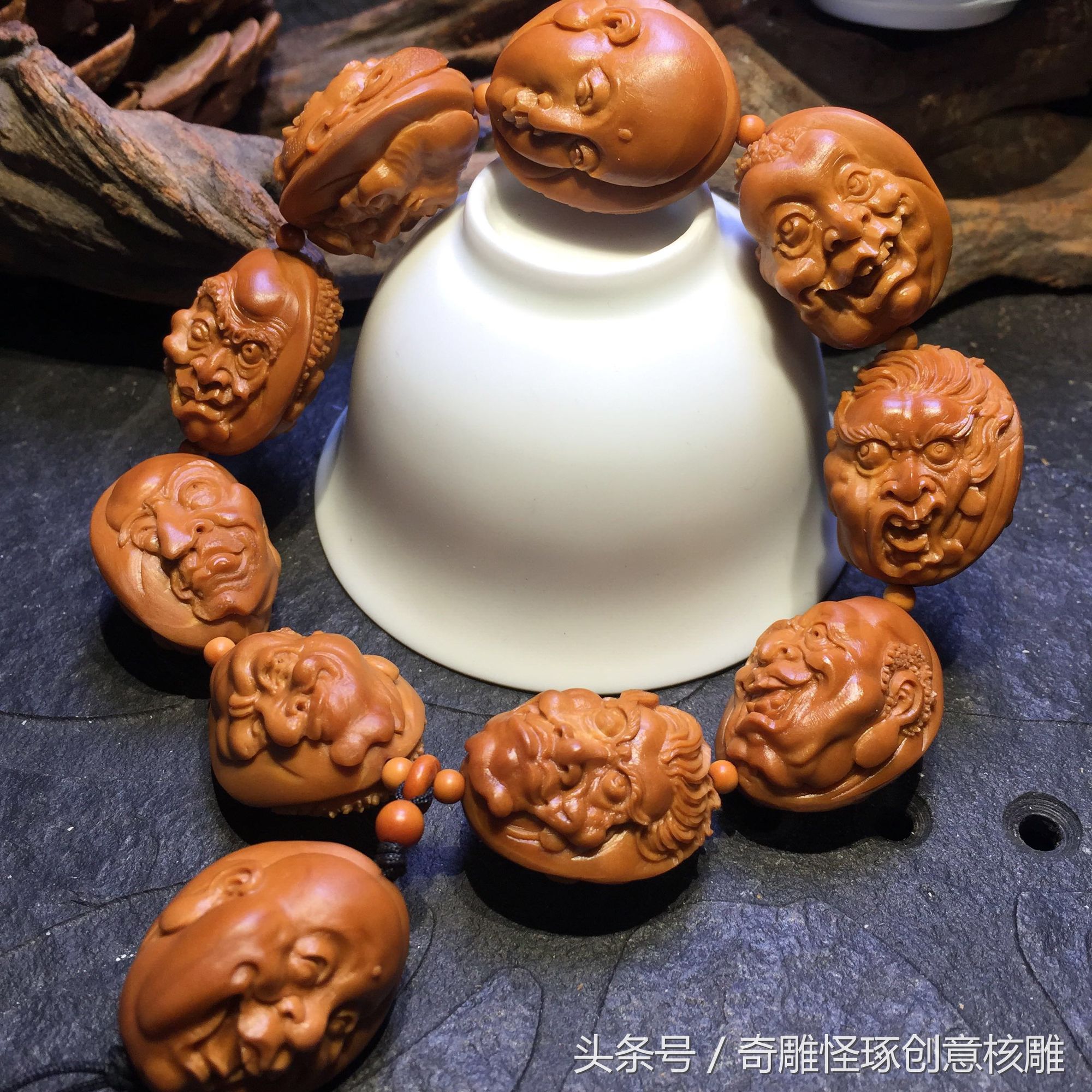 精工雕刻橄榄核雕是不是纯手工的,苏工橄榄核雕骷髅