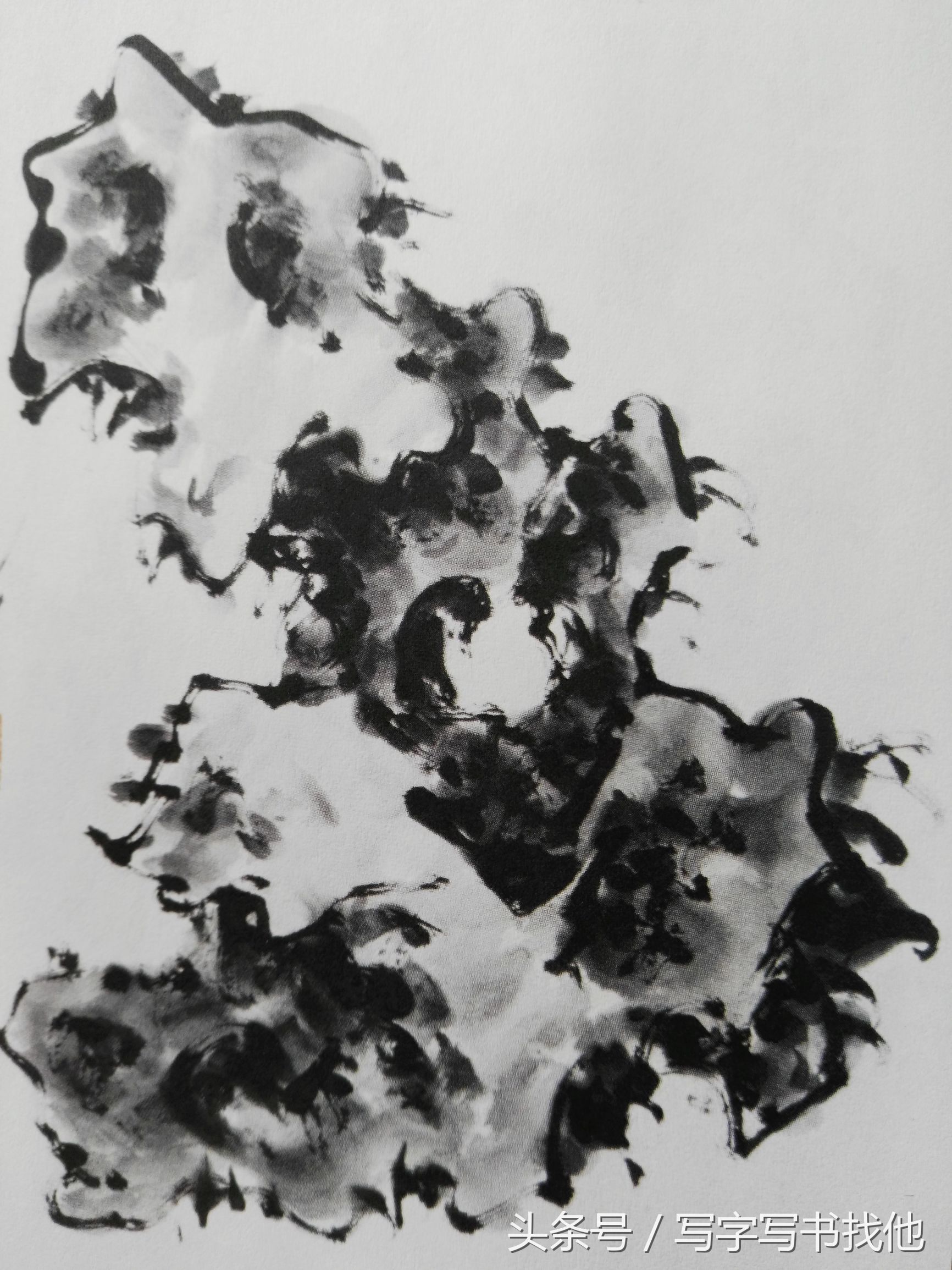 画湖石的每个步骤和技巧以及注意事项，全在这里