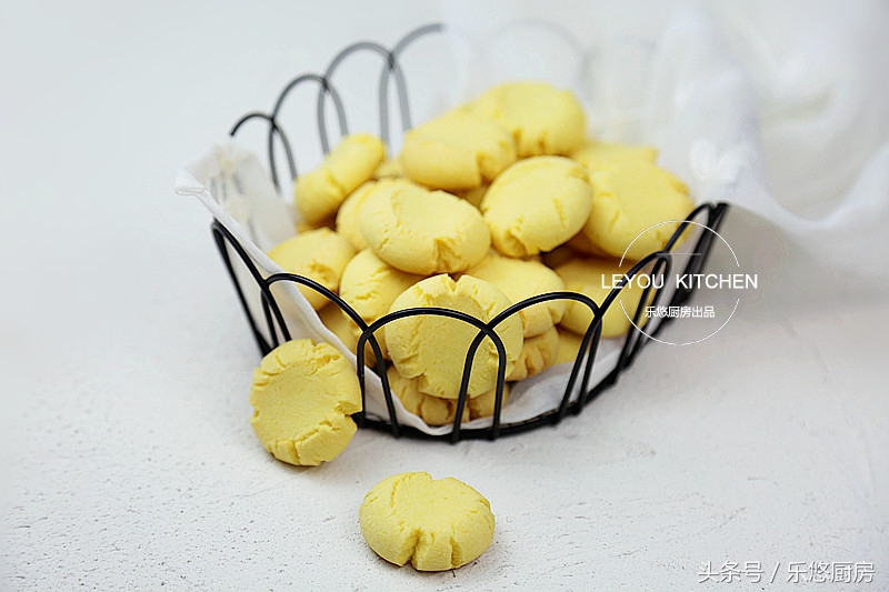 不需要打发的简单的饼干做法,不用锅就可以做的饼干