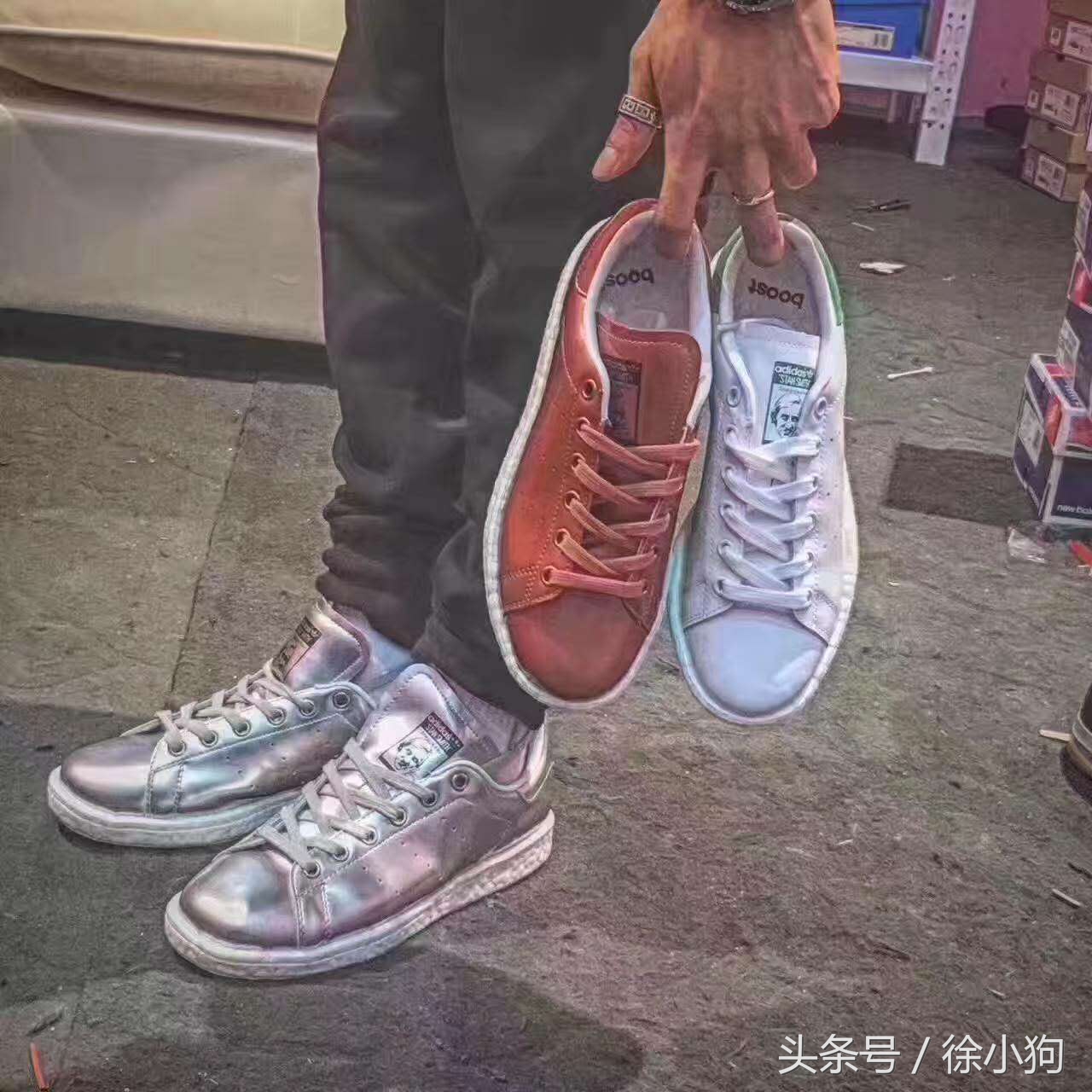 adidas史密斯的脚感,adidas史密斯小白鞋穿搭