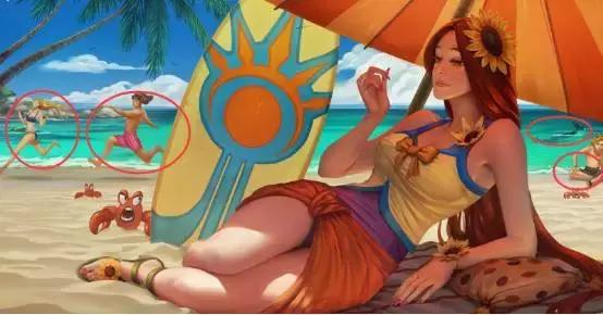 2021年的泳池派对皮肤,2018年泳池派对