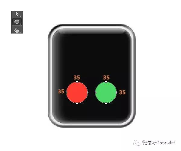 applewatch表带手绘,用ps软件制作图片