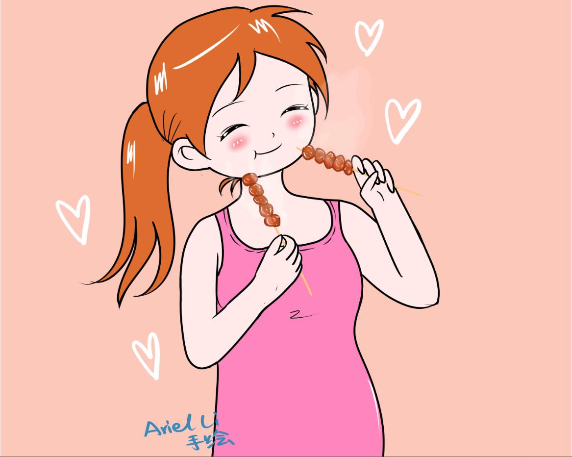 准妈妈怀孕期间没忍住嘴去吃烧烤，结果胎儿出生之后全家傻眼