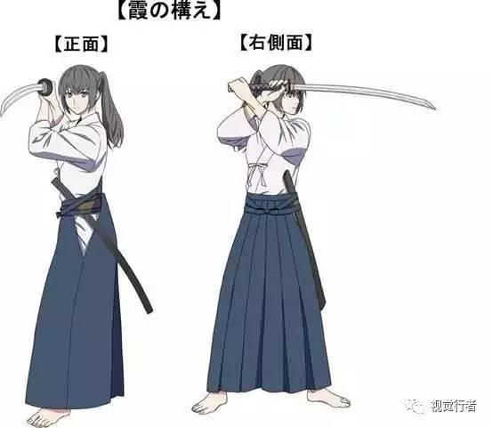 日本刀的种类构造与画法,日本各个样式的刀都怎么用