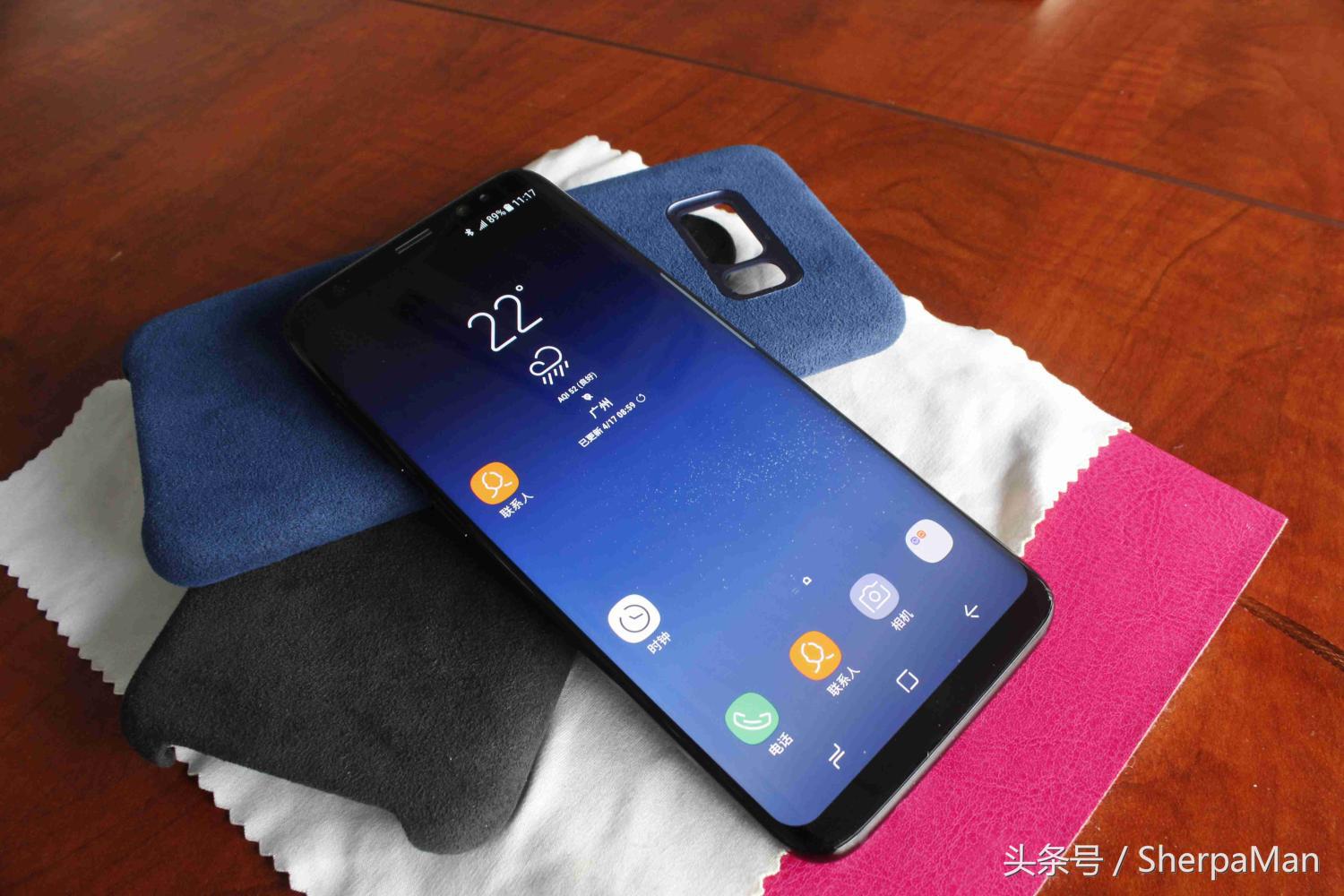 三星s8全面屏颜色,国行版三星s8bixby