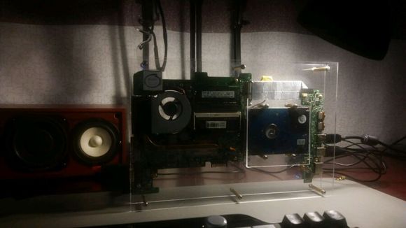 旧办公电脑机箱diy,diy木制笔记本电脑机箱