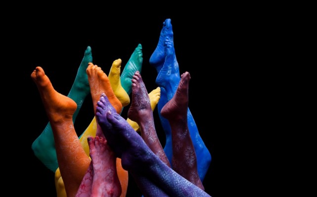 艺术家用自然物制作的作品图片,艺术家用自然的图案变成图谱