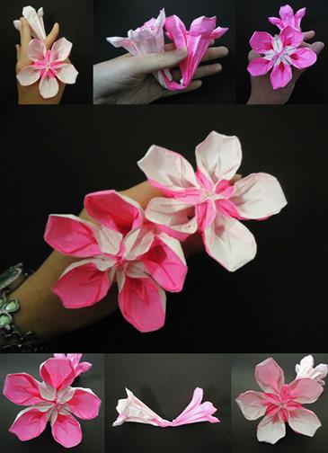 折女孩子喜欢玩的折纸,7-10岁手工100种折纸