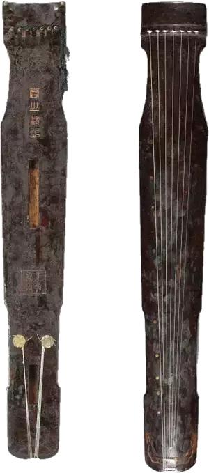 历代古琴的基础知识,中国古琴辨识图