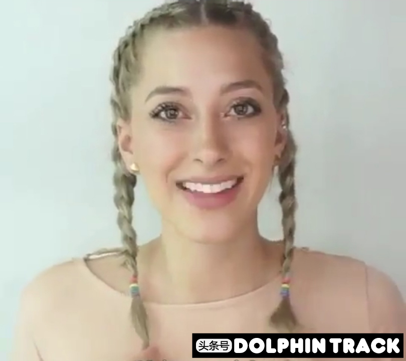 法式珍珠发带短发编发教程,适合中短发的编发ins