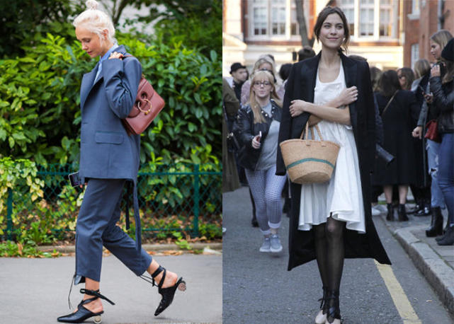 v型鞋口尖头鞋,比较适合夏天穿的潮鞋