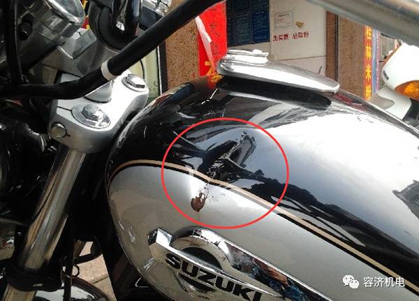 摩托车油箱凹了怎么修复,摩托车油箱凹陷如何处理