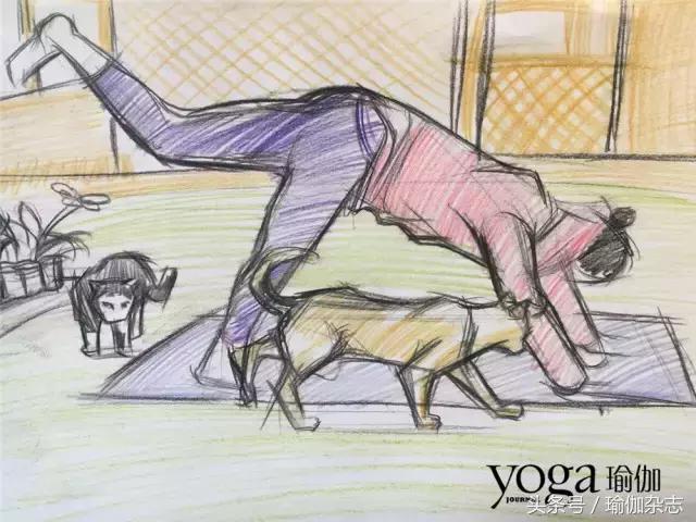 这些伽人把瑜伽小人画出了新模样儿,有你的那张哦!