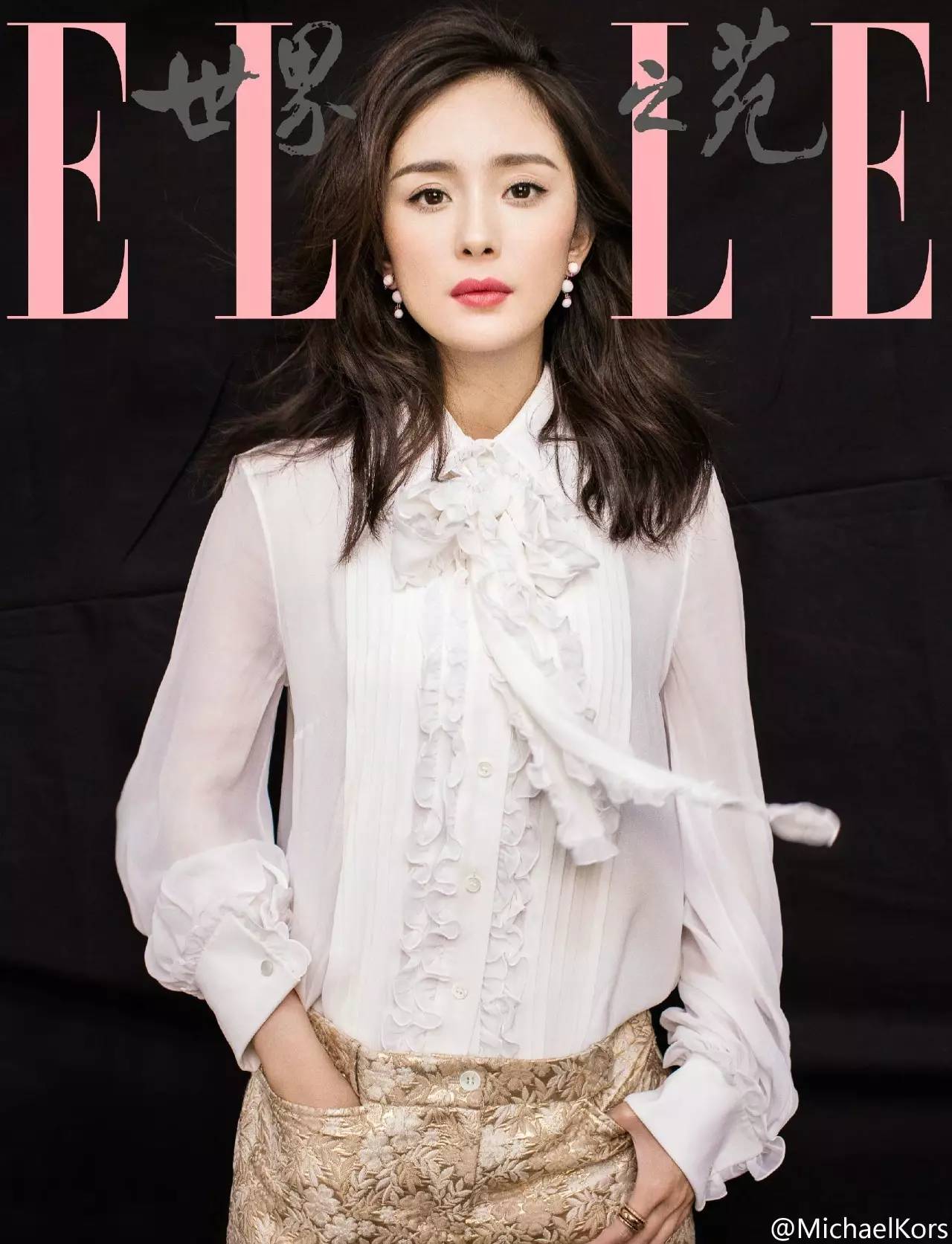 杨幂metgala红毯万寿牡丹现场,杨幂上红毯