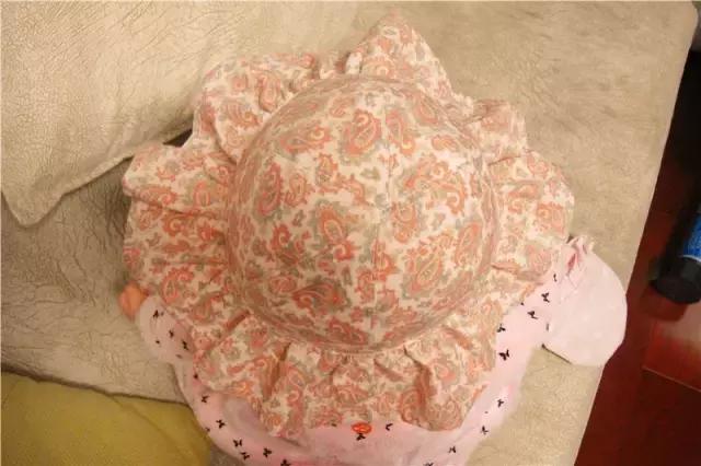 韩国新款遮阳帽打版纸样,六片式遮阳帽制作教程