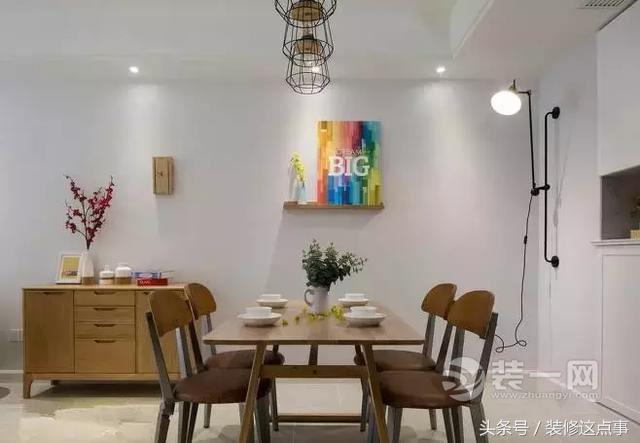 现代简约卧室壁灯装修效果图,现代简约风装修小户型客厅灯