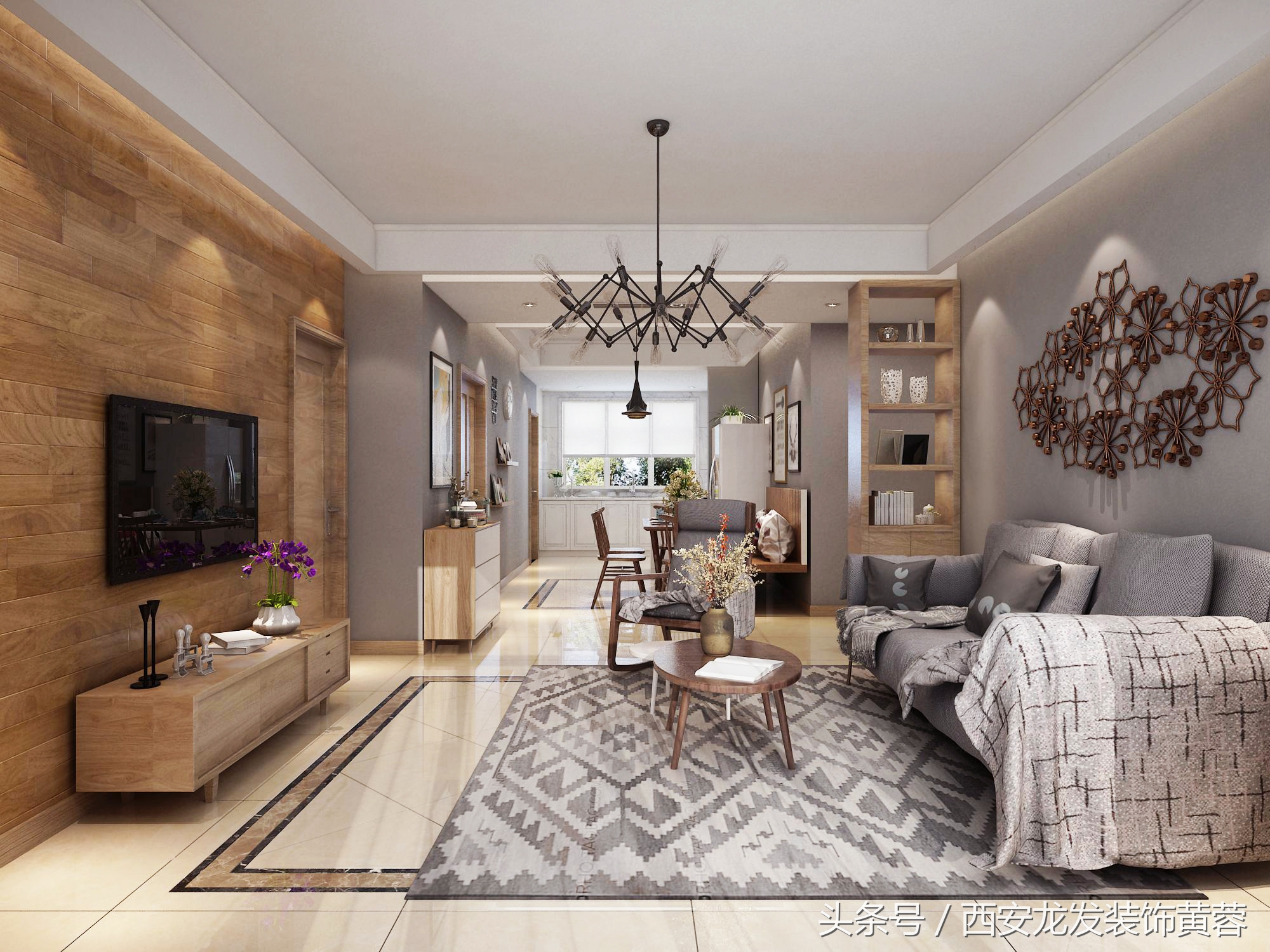 中国龙发西安推荐人气设计师付刚案例赏析