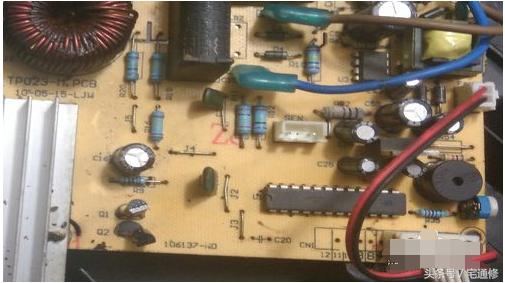 电磁炉冒火一下不通电怎么修,电磁炉有吱吱声不通电怎么维修