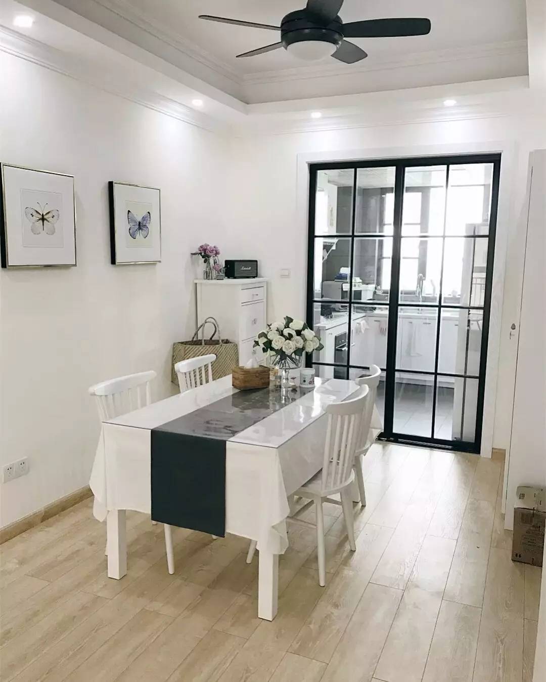 餐桌桌旗怎么搭,白色餐桌怎样搭配旗布