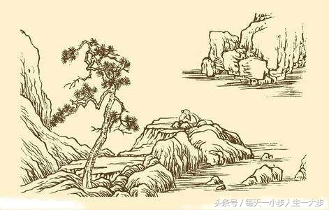 如何画山水画教程,怎样画好山水画的基本步骤