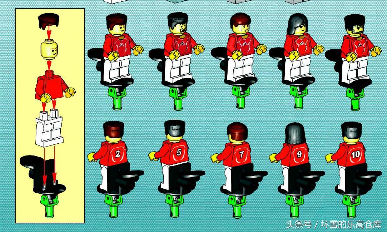 乐高足球场系列,乐高运动系列足球