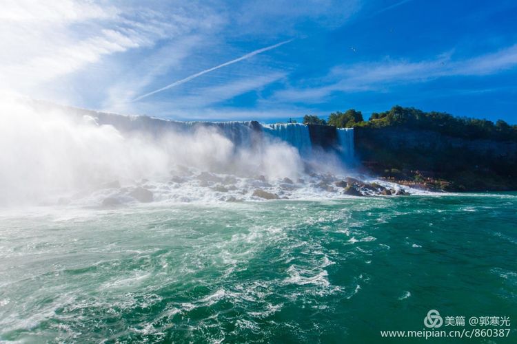 尼亚加拉大瀑布观景台,游美国尼亚加拉大瀑布