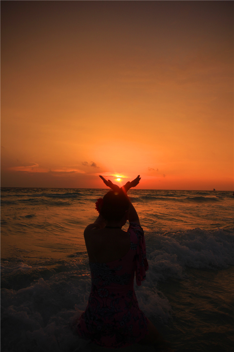 海岛自由行,睡到自然醒海边