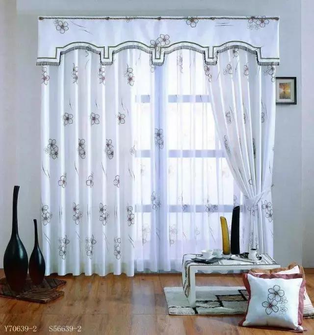 窗帘台布尺寸计算公式,窗帘布料计算方法图解