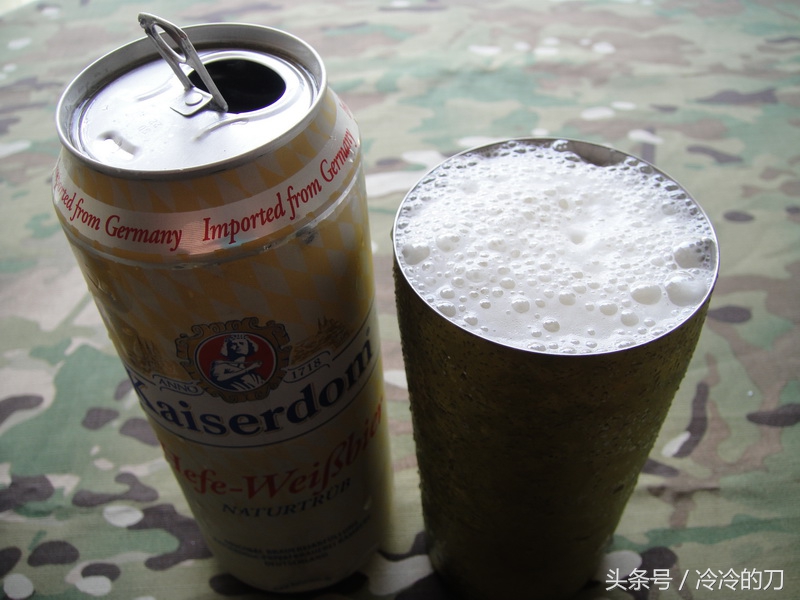 日本雪峰双层钛杯,高颜值的钛杯