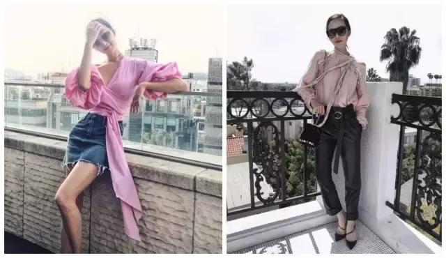 时尚真丝飘带穿搭,仙女风套装穿搭