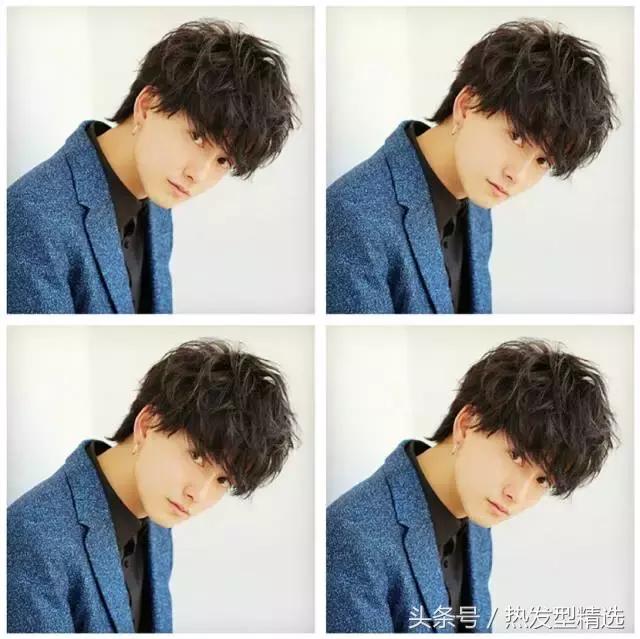 帅哥蓬松的头发,帅哥蓬松纹理烫视频